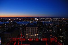 New York City Top Of The Rock 17 After Sunset View To West